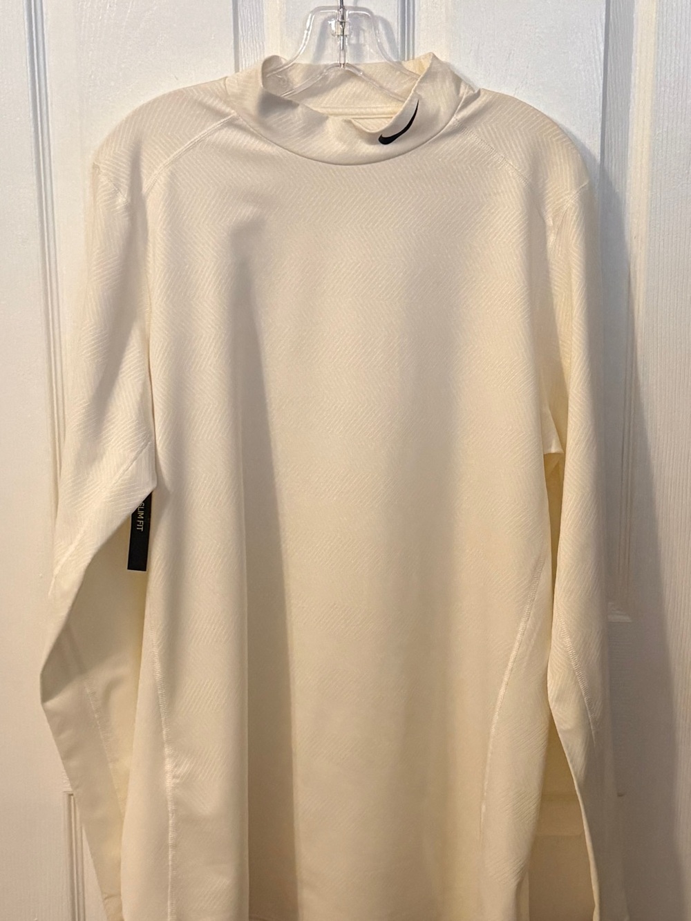 Nike Men’s Cream Turtleneck Performance Sweater